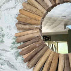 Darthome Limited Driftwood Round Mirror 80cm -Darthome Limited IMG E6907