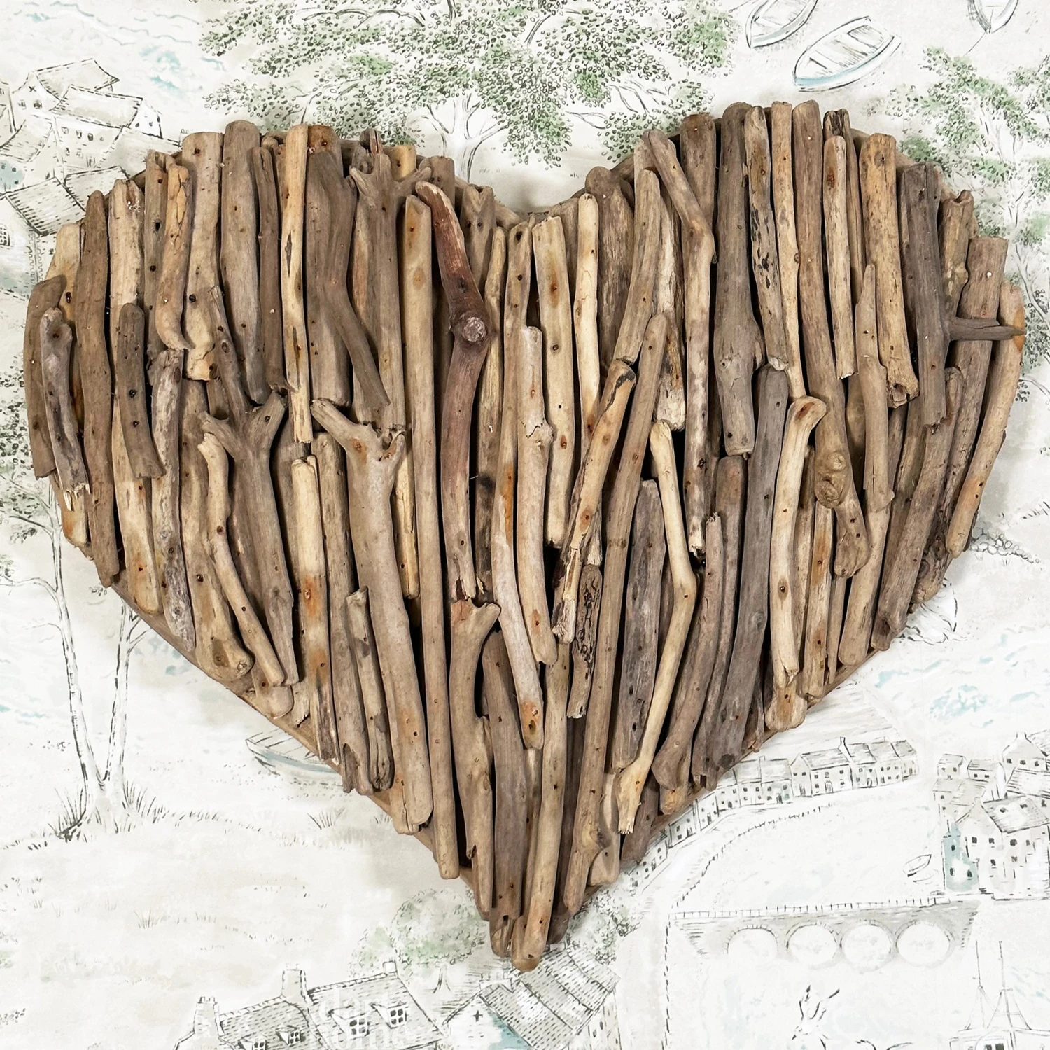 Darthome Limited Large Driftwood Love Heart Sculpture 1 Darthome Limited Large Driftwood Love Heart Sculpture
