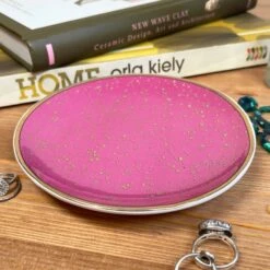 Darthome Limited Pink & Speckled Gold Trinket Dish -Darthome Limited IMG E6966 edited119