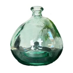 Darthome Limited Recycled Glass Clear Bubble Vase -Darthome Limited IMG E6973copy
