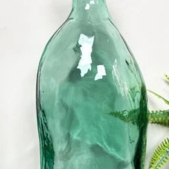 Darthome Limited Recycled Glass Tall Bottle Vase -Darthome Limited IMG E7023