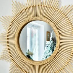 Darthome Limited 60cm Bamboo Sunburst Wall Mirror -Darthome Limited IMG E7265