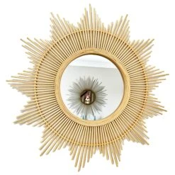 Darthome Limited 60cm Bamboo Sunburst Wall Mirror -Darthome Limited IMG E7266copy