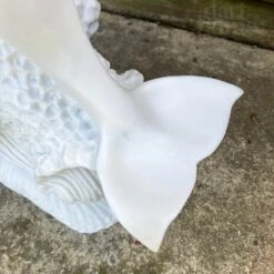 Darthome Limited White Dolphin Garden Ornament - Marble Resin 13 Darthome Limited White Dolphin Garden Ornament - Marble Resin -Darthome Limited IMG E7283 editedBI