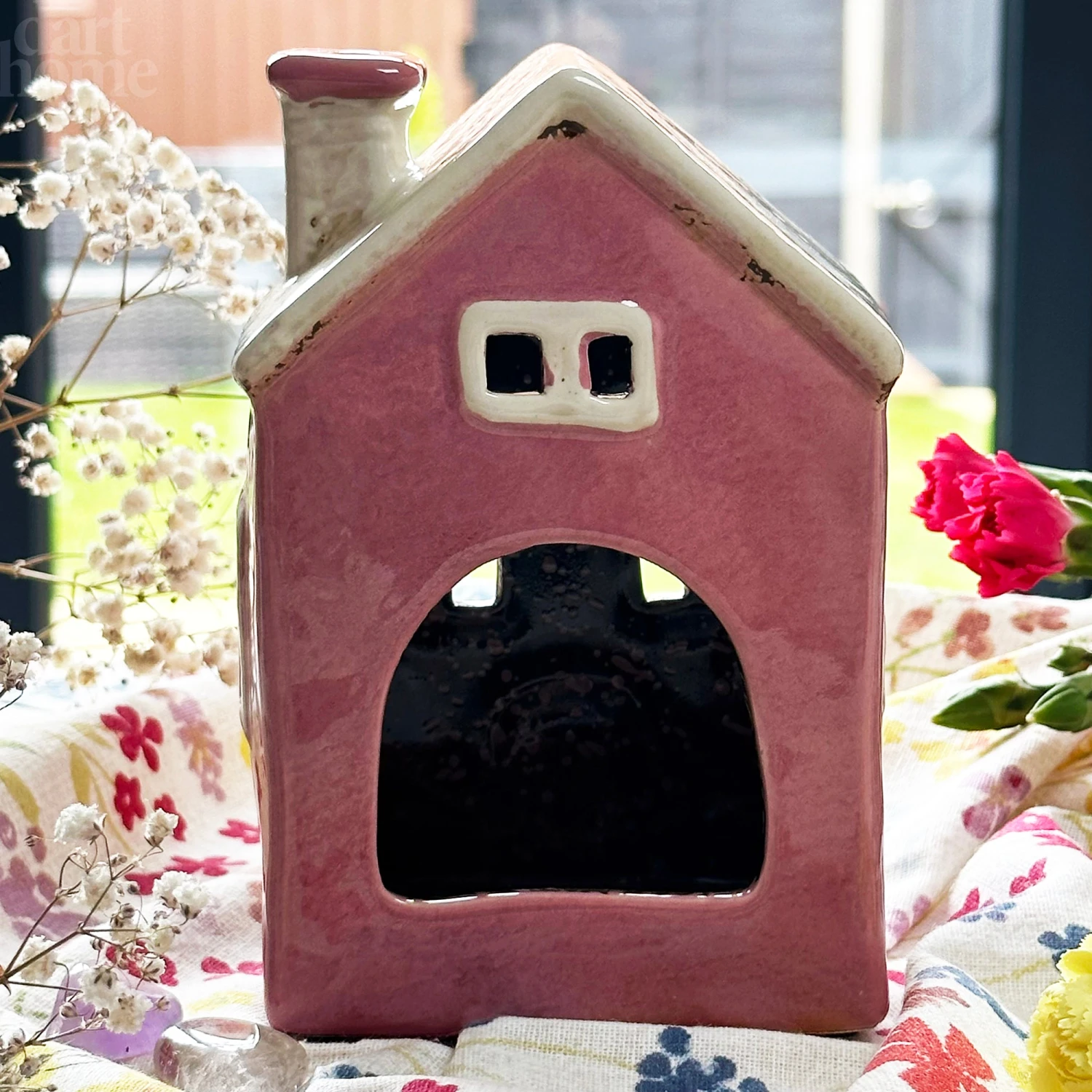 Darthome Limited Pink Heart House Candle Holder 5 Darthome Limited Pink Heart House Candle Holder - Image 5