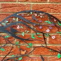 Darthome Limited Woodland Wildlife Metal Wall Art - Coloured Finish -Darthome Limited IMG E7403 editedG