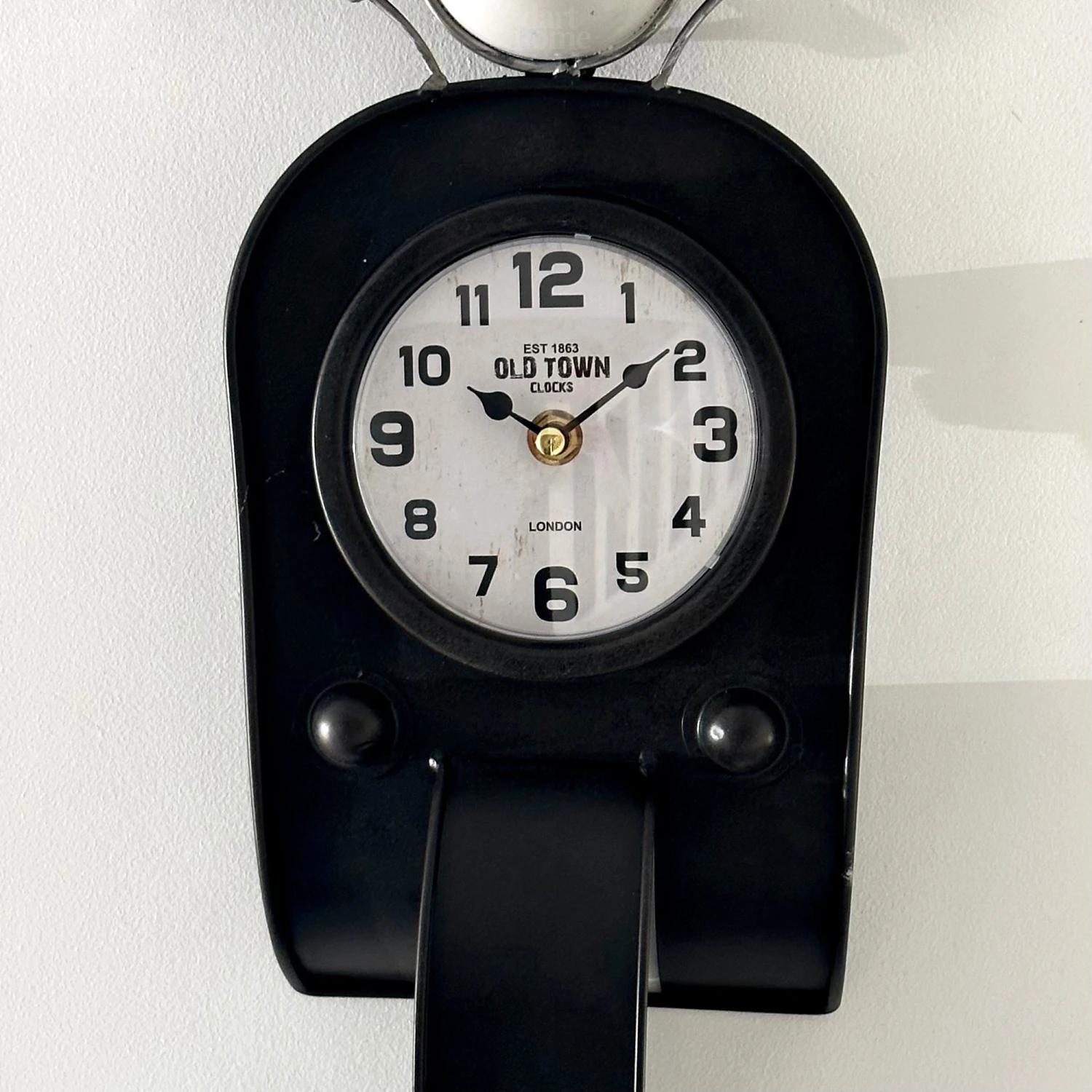 Darthome Limited Black Scooter Wall Clock 3 Darthome Limited Black Scooter Wall Clock - Image 3