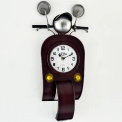 Darthome Limited Red Scooter Wall Clock