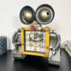 Darthome Limited Yellow Square Robot Clock