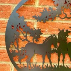 Darthome Limited Horse Pair Silhouette Metal Wall Art 50cm 8 Darthome Limited Horse Pair Silhouette Metal Wall Art 50cm -Darthome Limited IMG E7433 editedAJ
