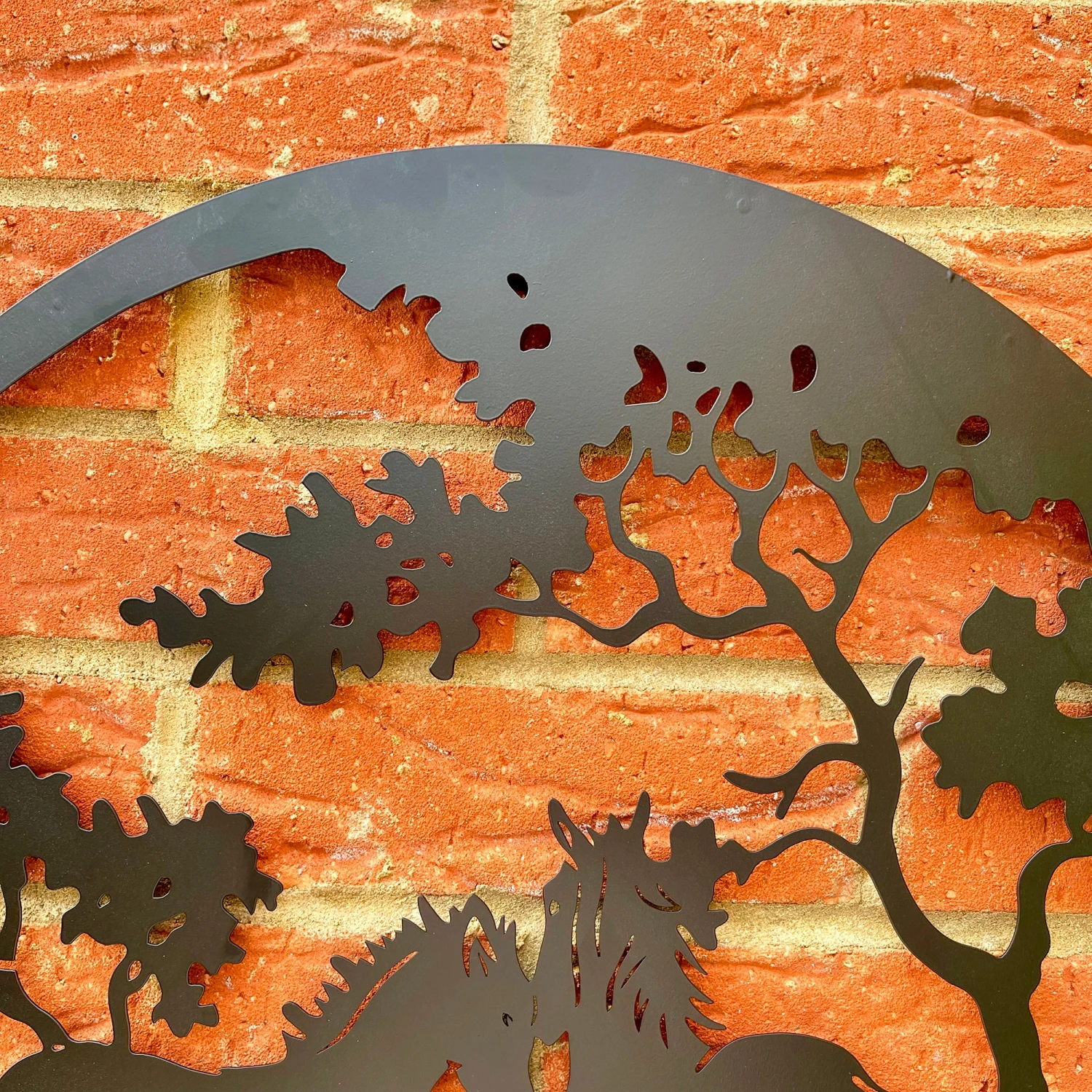 Darthome Limited Horse Pair Silhouette Metal Wall Art 50cm 5 Darthome Limited Horse Pair Silhouette Metal Wall Art 50cm - Image 5