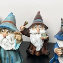 Darthome Limited Set Of 5 Mini Wizard Figurines -Darthome Limited IMG E7442