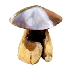 Darthome Limited Teak Root Mushroom Garden Sculpture -Darthome Limited IMG E7442 editedAScopy