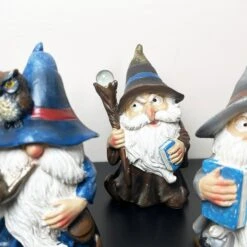 Darthome Limited Set Of 5 Mini Wizard Figurines -Darthome Limited IMG E7444
