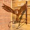 Darthome Limited Owl Steel Hanging Basket Bracket - Copper Finish