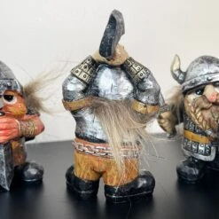 Darthome Limited Set Of 3 Mini Viking Figurines -Darthome Limited IMG E7465