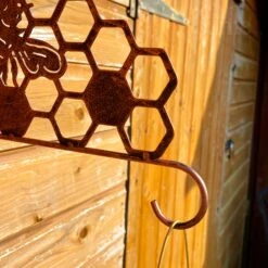Darthome Limited Bumble Bee Steel Hanging Basket Bracket - Copper -Darthome Limited IMG E7478 editedCB