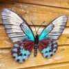 Darthome Limited Teal Butterfly Wall Art