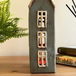 Darthome Limited Tall Ceramic Grey House Tea Light Holder 15 Darthome Limited Tall Ceramic Grey House Tea Light Holder -Darthome Limited IMG E7642 1f6e0c11 4a3e 4743 a220 7980157c09fd