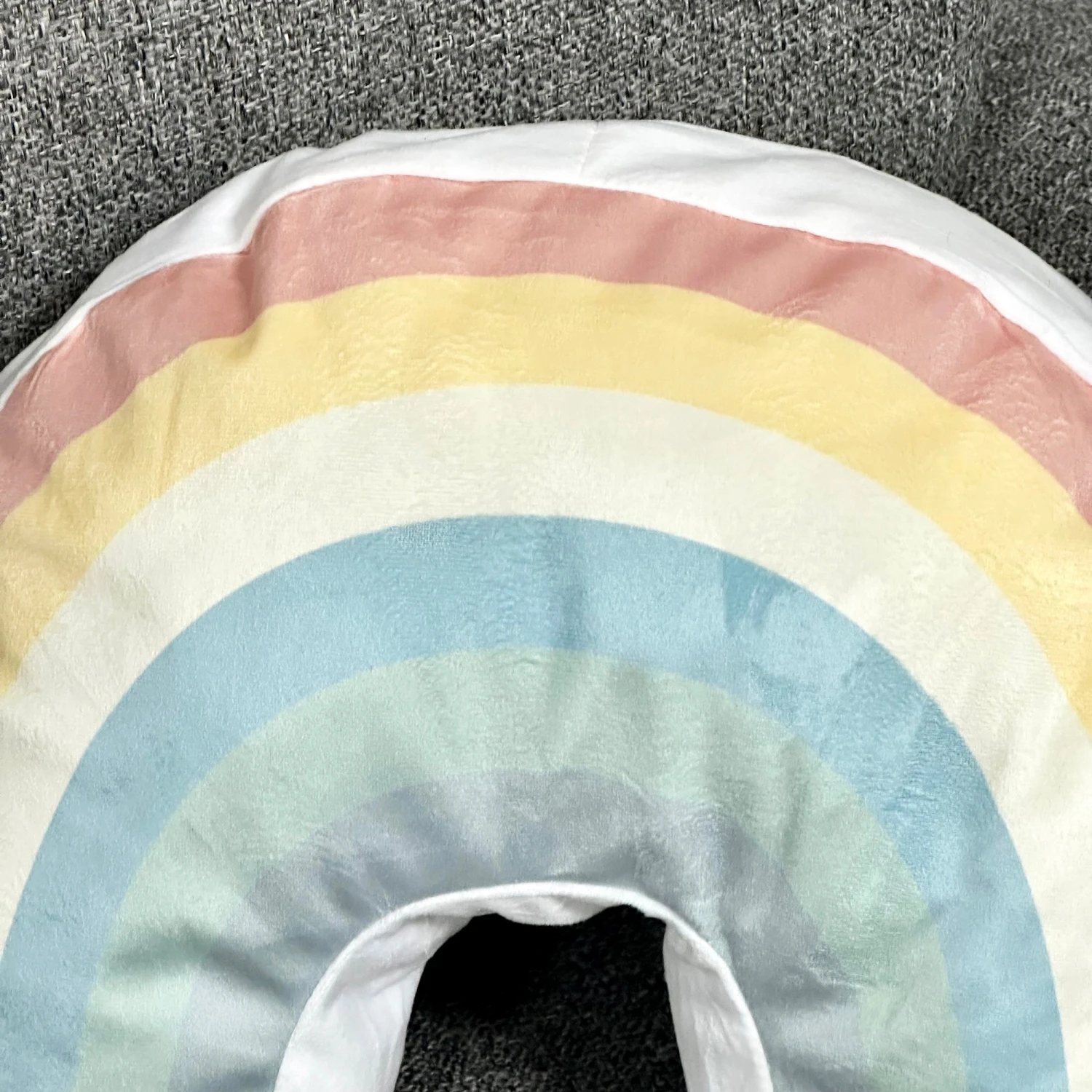 Darthome Limited Pastel Rainbow Cushion 3 Darthome Limited Pastel Rainbow Cushion - Image 3