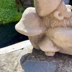Darthome Limited Stone Sleeping Gnome Garden Ornament -Darthome Limited IMG E7658 editedG