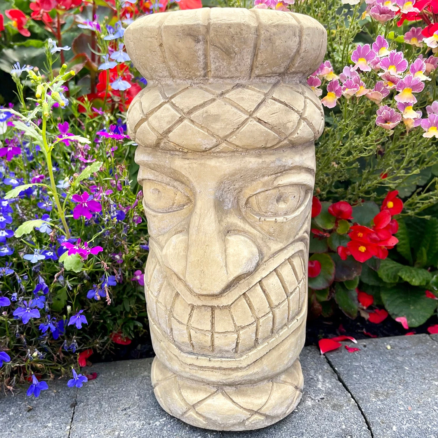 Darthome Limited Stone Tiki Totem Pole Ornament 1 Darthome Limited Stone Tiki Totem Pole Ornament