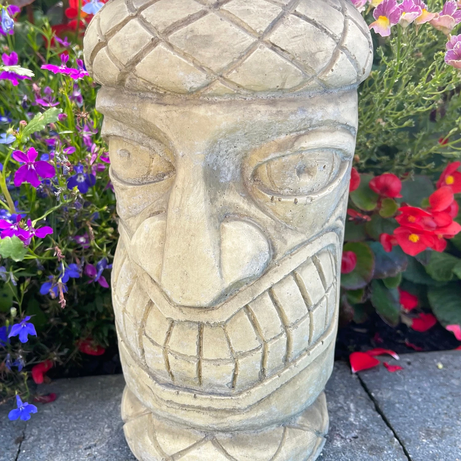 Darthome Limited Stone Tiki Totem Pole Ornament 3 Darthome Limited Stone Tiki Totem Pole Ornament - Image 3