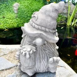 Darthome Limited Stone Drinking Gnome Garden Ornament