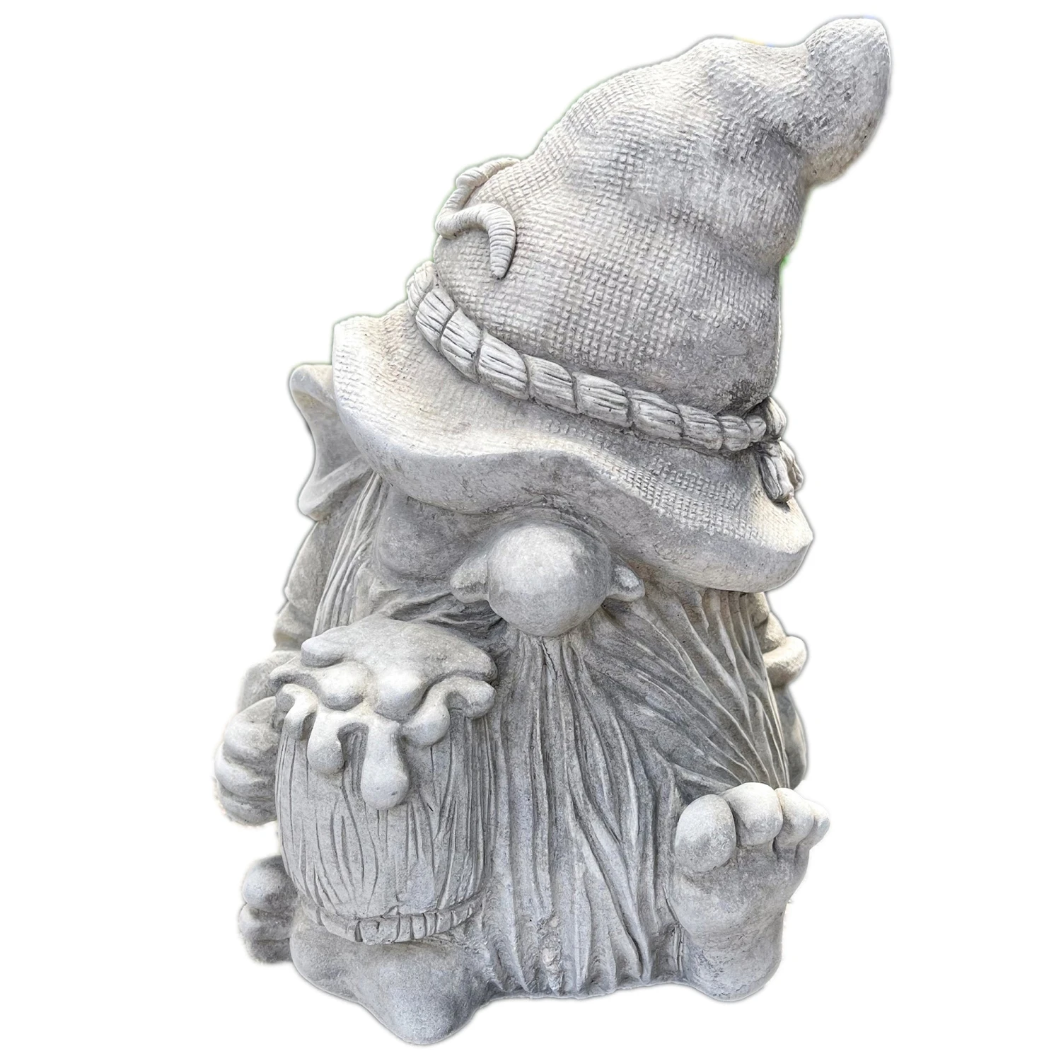 Darthome Limited Stone Drinking Gnome Garden Ornament 7 Darthome Limited Stone Drinking Gnome Garden Ornament - Image 7