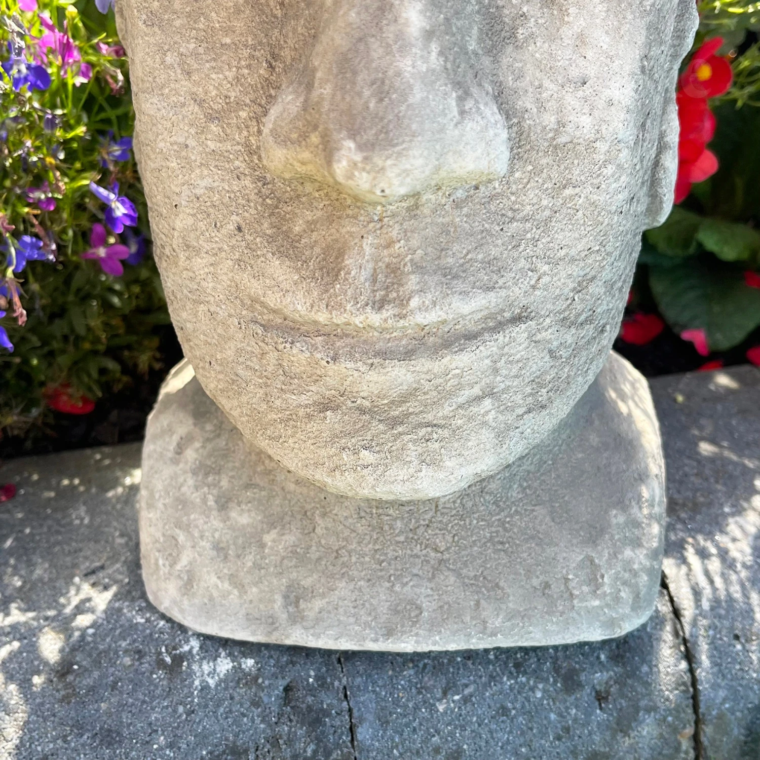Darthome Limited Stone Easter Island Head Planter 4 Darthome Limited Stone Easter Island Head Planter - Image 4