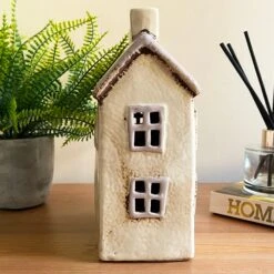 Darthome Limited Cream Cottage House Candle Holder -Darthome Limited IMG E7729
