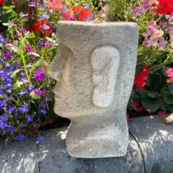 Darthome Limited Stone Easter Island Head Planter 12 Darthome Limited Stone Easter Island Head Planter -Darthome Limited IMG E7729 editedBR