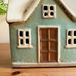 Darthome Limited Ceramic Green House Candle Holder -Darthome Limited IMG E7748