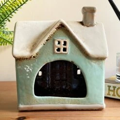 Darthome Limited Ceramic Green House Candle Holder -Darthome Limited IMG E7753