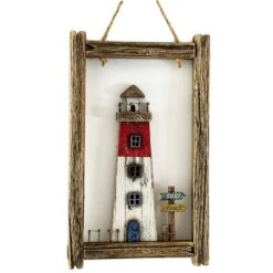 Darthome Limited Framed Coastal Lighthouse Wall Decor -Darthome Limited IMG E7754copy