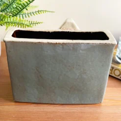 Darthome Limited Ceramic Grey Cottage House Plant Pot 16 Darthome Limited Ceramic Grey Cottage House Plant Pot -Darthome Limited IMG E7788 scaled