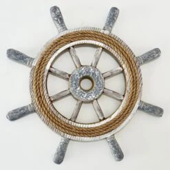 Darthome Limited Ships Wheel Wall Decoration