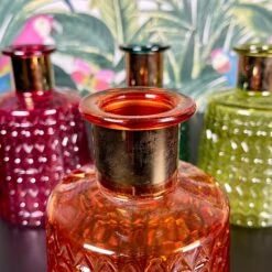 Darthome Limited Jewel Glass Coloured Vases Set Of 4 -Darthome Limited IMG E7799 editedF