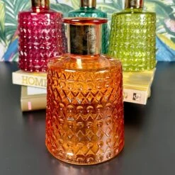 Darthome Limited Jewel Glass Coloured Vases Set Of 4 -Darthome Limited IMG E7802 editedI