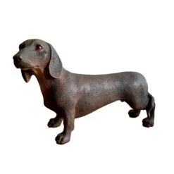 Darthome Limited Chocolate Brown Sausage Dog Ornament -Darthome Limited IMG E7803copy