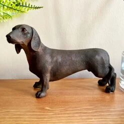 Darthome Limited Chocolate Brown Sausage Dog Ornament -Darthome Limited IMG E7810