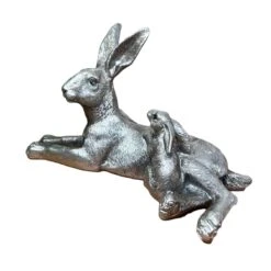 Darthome Limited Silver March Hare & Baby Ornament 15 Darthome Limited Silver March Hare & Baby Ornament -Darthome Limited IMG E7812copy