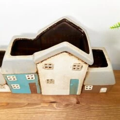 Darthome Limited Ceramic Terraced Houses Indoor Plant Pot 16 Darthome Limited Ceramic Terraced Houses Indoor Plant Pot -Darthome Limited IMG E7853