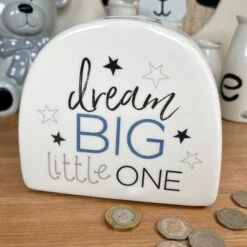 Darthome Limited Ceramic Moneybox Dream Big Little One -Darthome Limited IMG E7890 editedCA