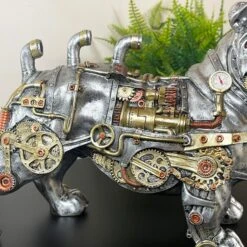 Darthome Limited Steampunk English Bulldog Ornament -Darthome Limited IMG E7948