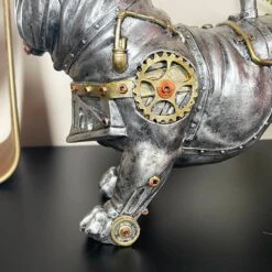 Darthome Limited Steampunk English Bulldog Ornament -Darthome Limited IMG E7953