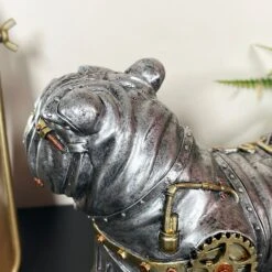 Darthome Limited Steampunk English Bulldog Ornament -Darthome Limited IMG E7954