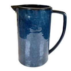 Darthome Limited Stoneware Blue Flower Jug Vase 13 Darthome Limited Stoneware Blue Flower Jug Vase -Darthome Limited IMG E8123 editedHTcopy