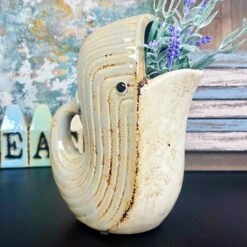Darthome Limited Grey Ceramic Whale Jug -Darthome Limited IMG E8142 editedC
