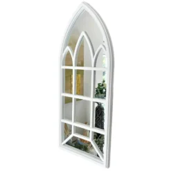 Darthome Limited White Gothic Arch Window Mirror 70cm -Darthome Limited IMG E8274 editedDScopy